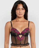 Isla & Evie Pushup Bustier Multicolor / 34B